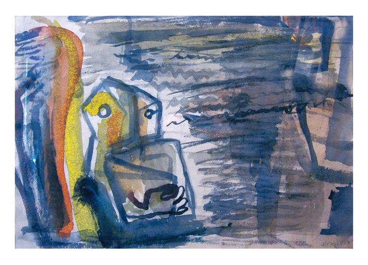 Abstraction, 1965 - Аурел Кожан
