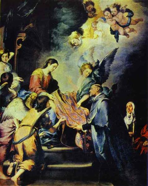 Chasuble of St. Ildefonso, 1658 - 1660 - Bartolomé Esteban Murillo