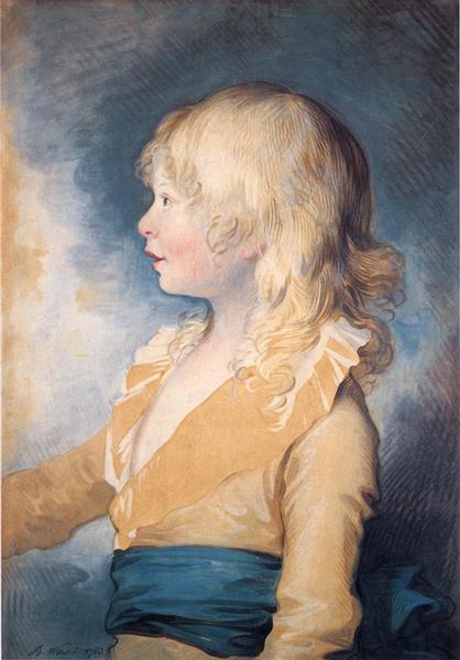 Portrait of Prince Octavius, 1783 - Benjamin West