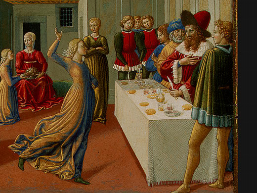 The Dance of Salome (detail), 1461 - 1462 - Беноццо Гоццоли