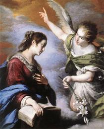 The Annunciation - Bernardo Strozzi