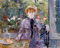 After Luncheon - Berthe Morisot