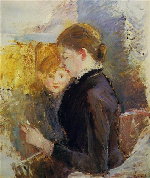 Miss Reynolds, 1884 - Berthe Morisot