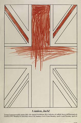 A union, Jack! Young Commonwealth Artists, 1962 - Billy Apple