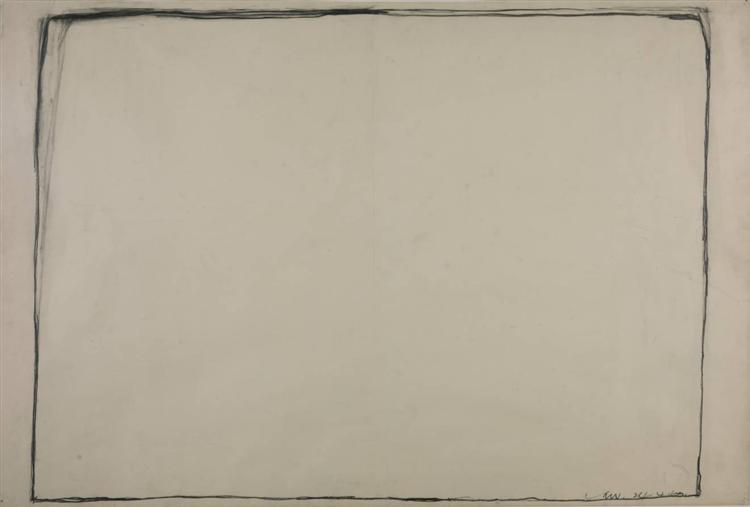 Drawing 24.4.60, 1960 - Bob Law