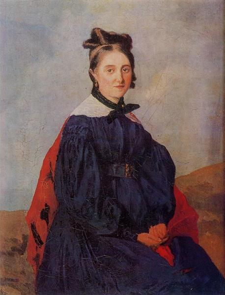 Alexina Ledoux, c.1830 - Jean-Baptiste Camille Corot