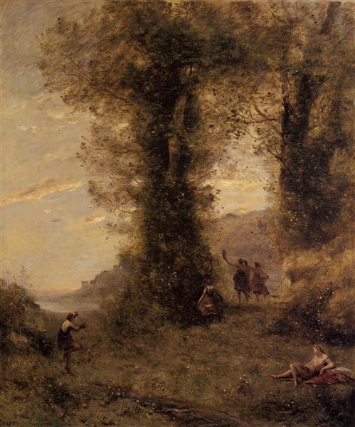 Pastorale, 1873 - Camille Corot
