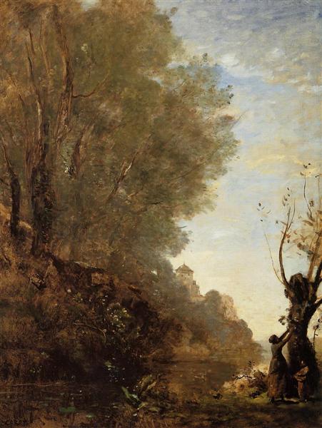 The Happy Isle, c.1865 - c.1868 - Jean-Baptiste Camille Corot