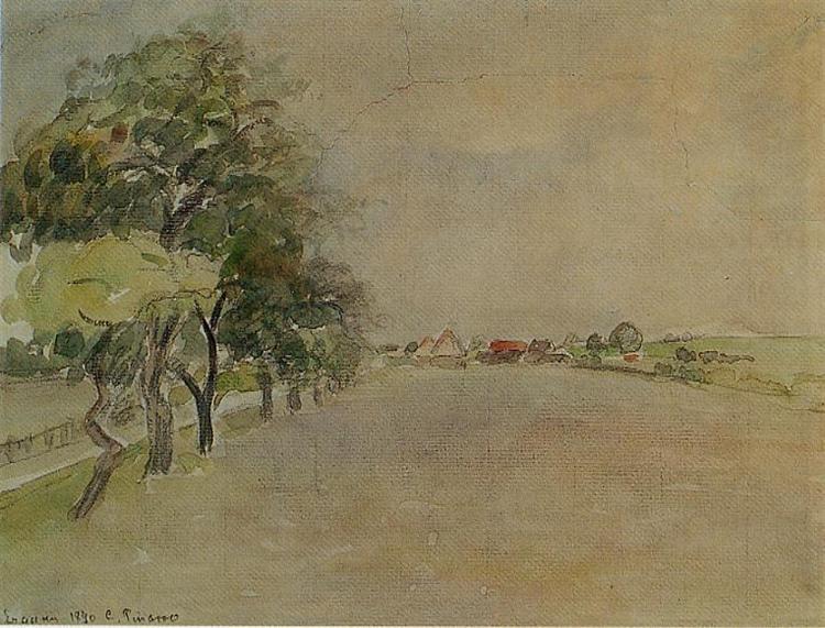 Eragny, 1890 - Camille Pissarro