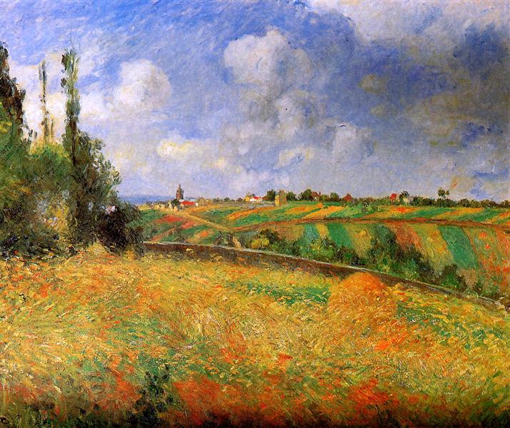 Fields, 1877 - Camille Pissarro