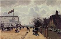 Le Crystal Palace, Londres - Camille Pissarro