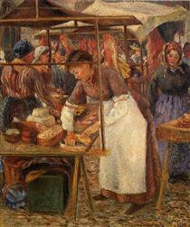 La Charcutière - Camille Pissarro