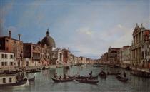 Venedig: Canal Grande mit San Simone Piccolo - Giovanni Antonio Canal