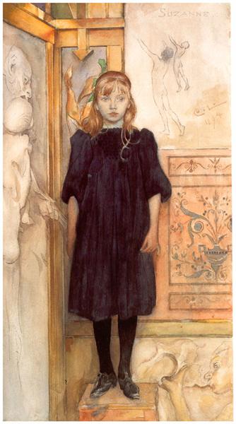 Suzanne, 1894 - Carl Larsson