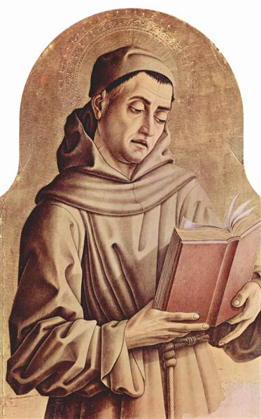 Saint Francis, c.1470 - Карло Крівеллі