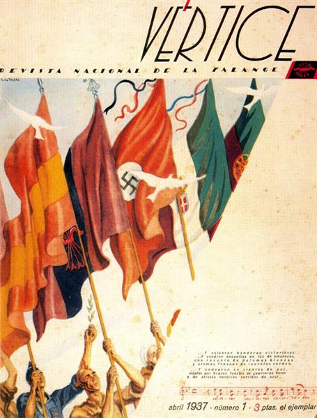 Cover for  'Verticle' magazine, 1937 - Карлос Саенс де Техада