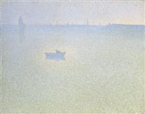 The Seine at Dawn - Шарль Ангран