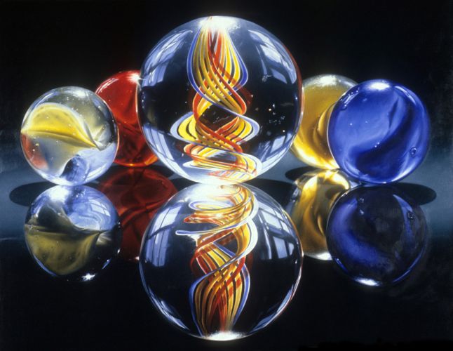 Marbles VII, 1982 - Charles Bell