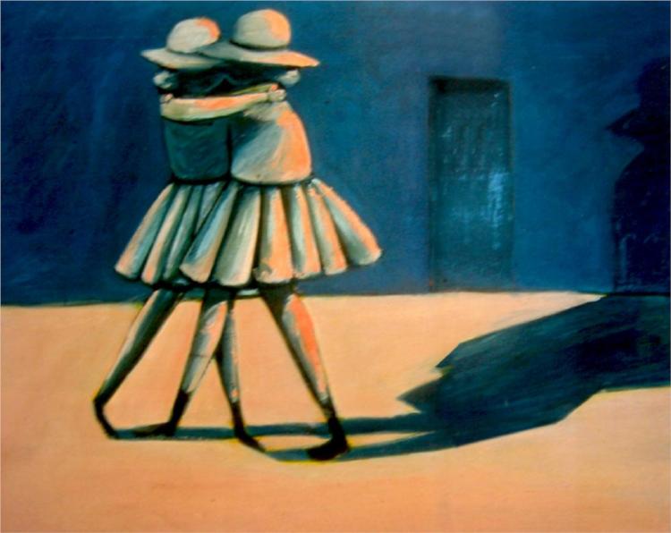 The Friends - Charles Blackman