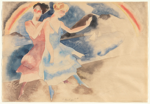 Vaudeville Dancers, 1918 - Чарльз Демут