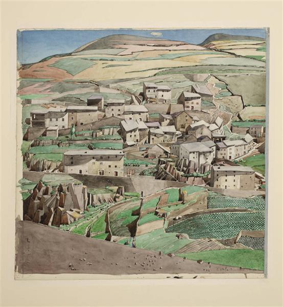 Fetges, 1927 - Charles Rennie Mackintosh