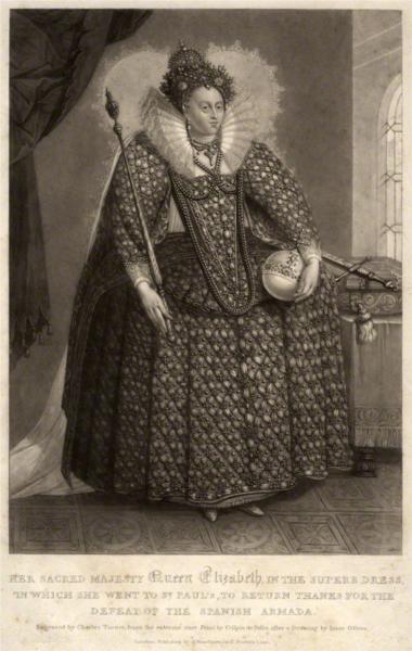 Queen Elizabeth I, 1816 - 查尔斯·特纳
