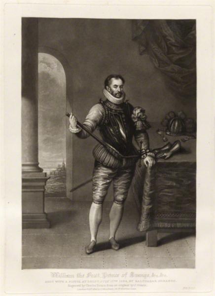 William I, Prince of Orange, 1816 - Чарльз Тёрнер