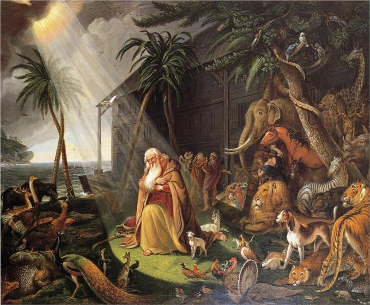 Noah and His Ark (after Charles Catton), 1819 - Чарльз Уилсон Пил