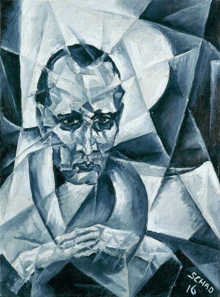 Portrait de Walter Serner, 1916 - Кристиан Шад