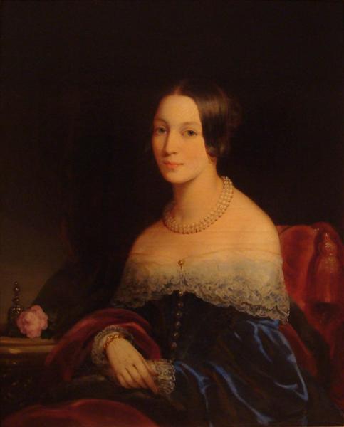 Portrait of Julia Feodorovna Kurakina, 1841 - Christina Robertson
