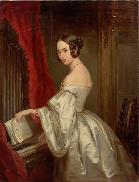 Retrato da Princesa Maria Ivanovna Kochubey, c.1845 - Christina Robertson