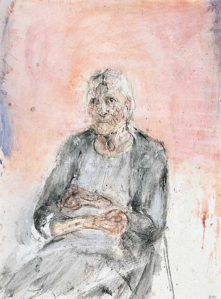 The artist's mother - Chronis Botsoglou