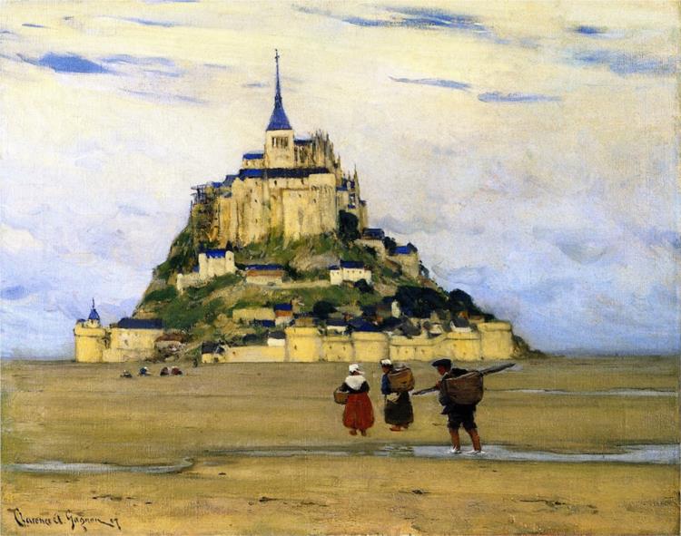 Mont-Saint-Michel, Morning, 1907 - Кларенс Ганьон