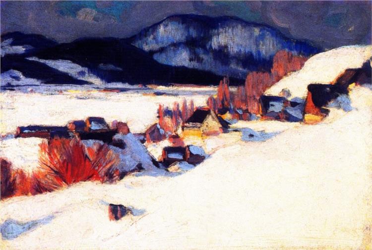 Rang Saint-Laurent, Baie-Saint-Paul, 1924 - Кларенс Ганьон