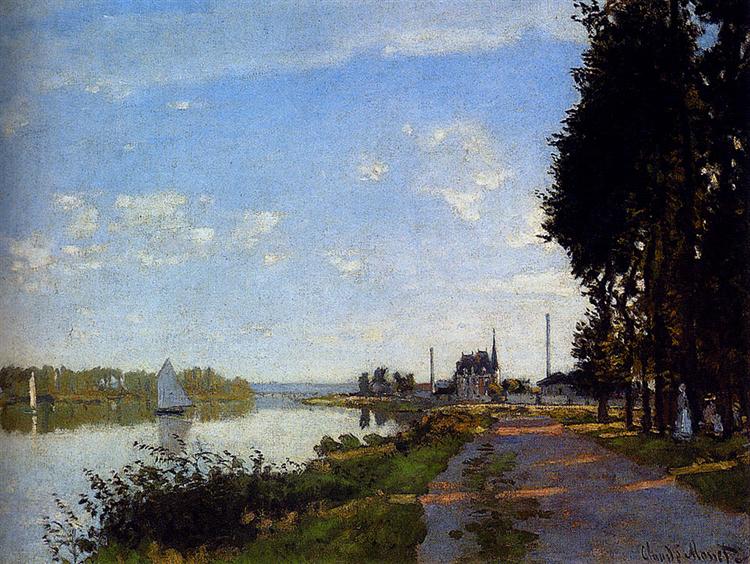 Аржантёй, 1872 - Клод Моне