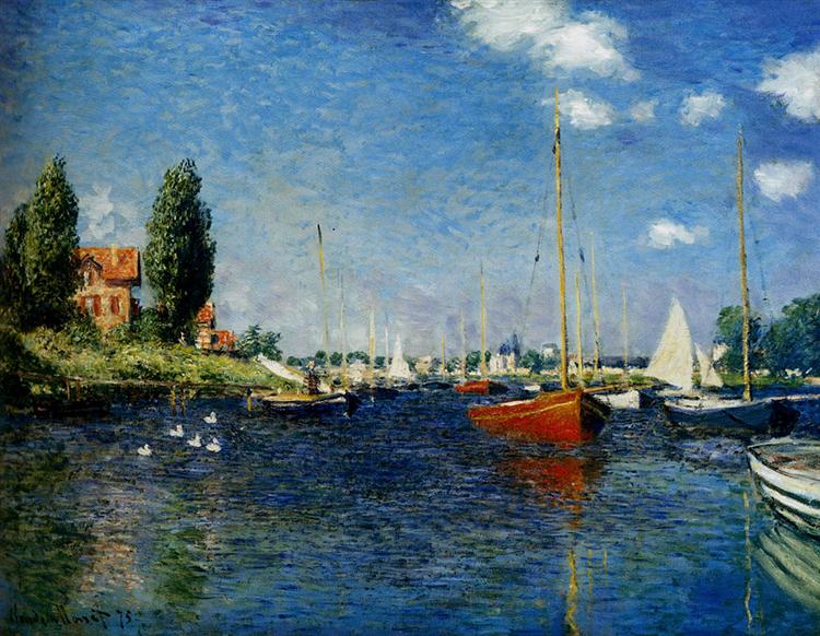 Argenteuil, 1875 - Claude Monet