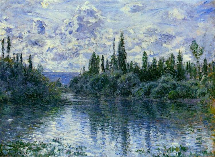 Arm of the Seine near Vetheuil, 1878 - Claude Monet
