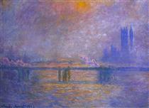 Charing Cross Bridge, The Thames 02 - Claude Monet