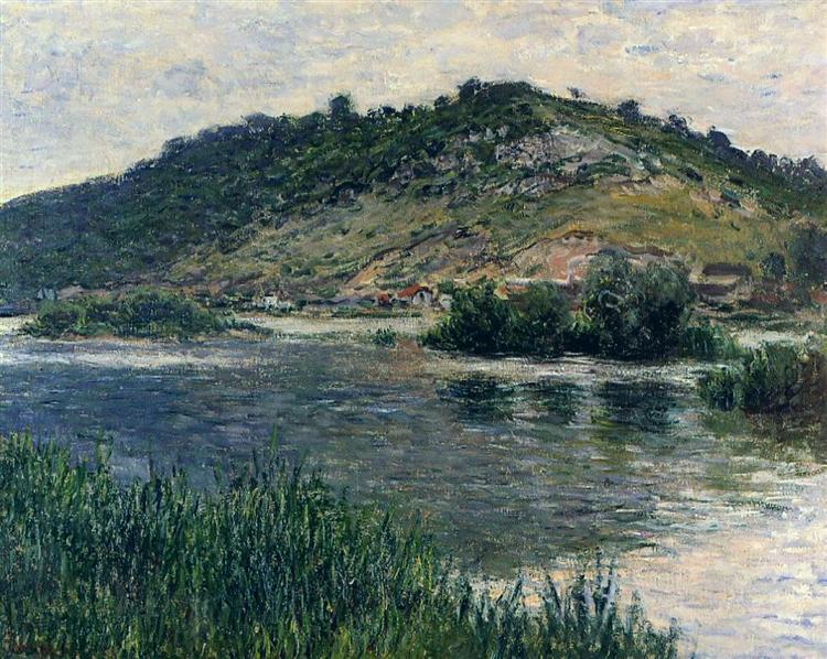 Landscape at Port-Villez, 1883 - 莫內