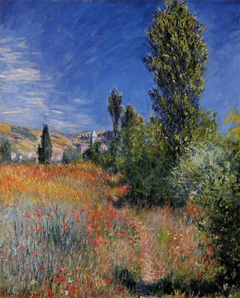 Landscape on the Ile Saint-Martin, 1881 - Claude Monet