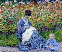 Buena suerte Guarda la ropa Haiku Claude Monet - 1367 obras de arte - pintura