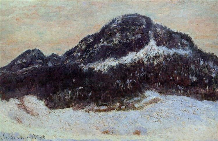 Mount Kolsaas 2, 1895 - 莫內