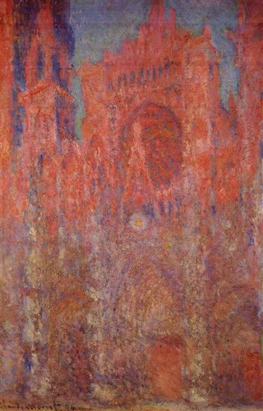 Rouen Cathedral, 1894 - 莫內