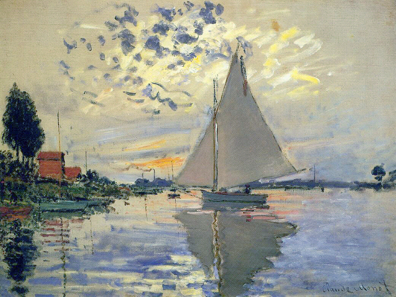 sailboat painting famous