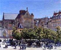 St. Germain l'Auxerrois à Paris - Claude Monet