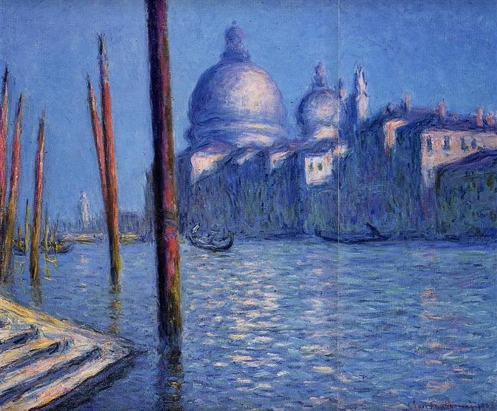 The Grand Canal, 1908 - Claude Monet