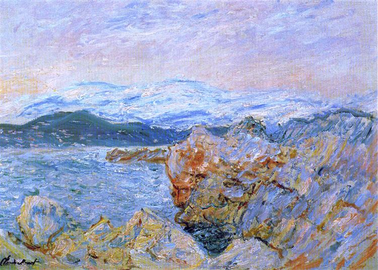 The Gulf Juan at Antibes, 1888 - 莫內