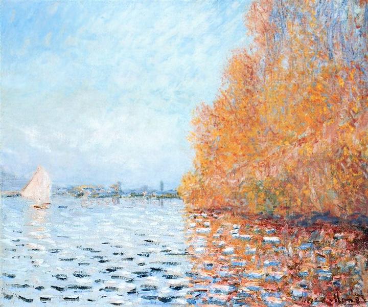 The Seine at Argenteuil, 1873 - Claude Monet