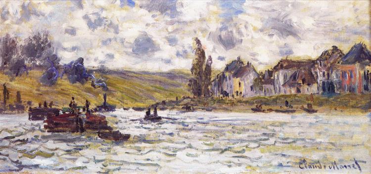 The Village of Lavacourt, 1878 - Claude Monet