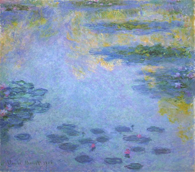 Водяные лилии, 1906 - Клод Моне